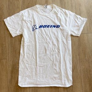 Boeing Logo Unisex Cotton T-Shirt